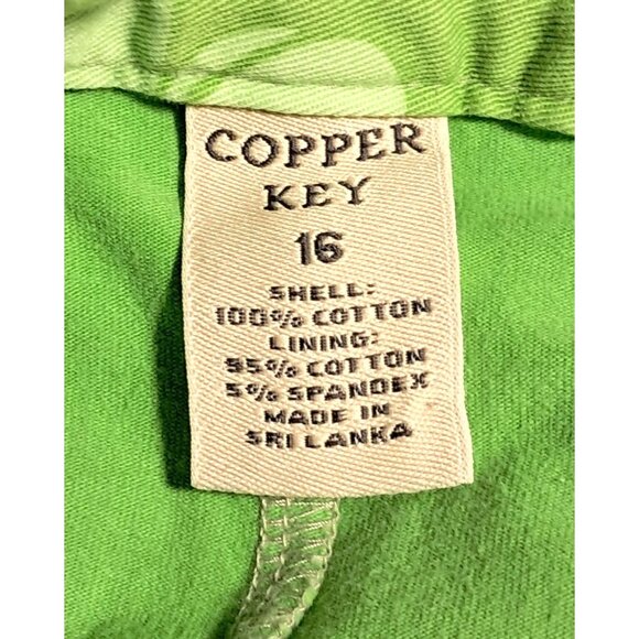 Floral Fringe Denim Skort Skirt Girls Size 16 by Copper Key - Picture 7 of 9